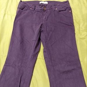 LIKE NEW Dark purple Old Navy boot cut jeans